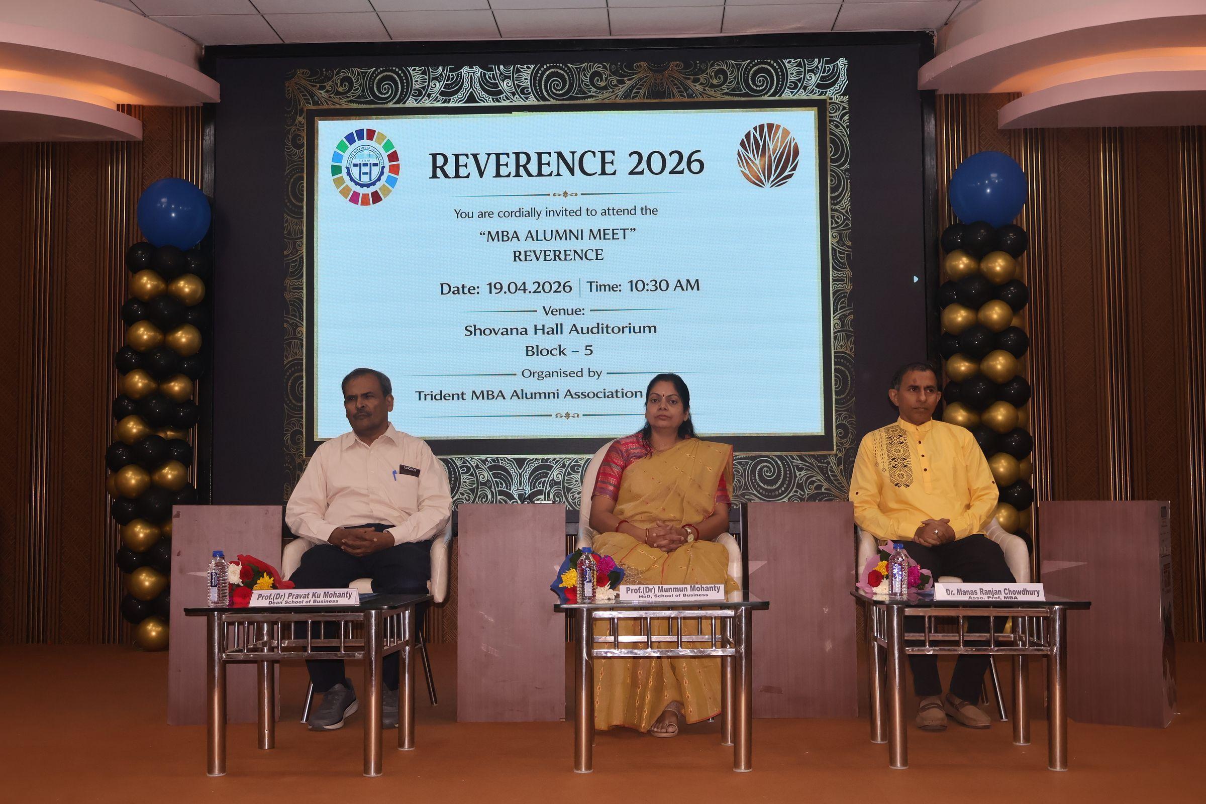 Reverence 2026 alumni meet